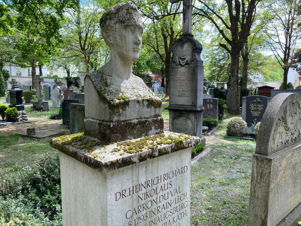 Grabstätte von Richard Carron-Du-Val